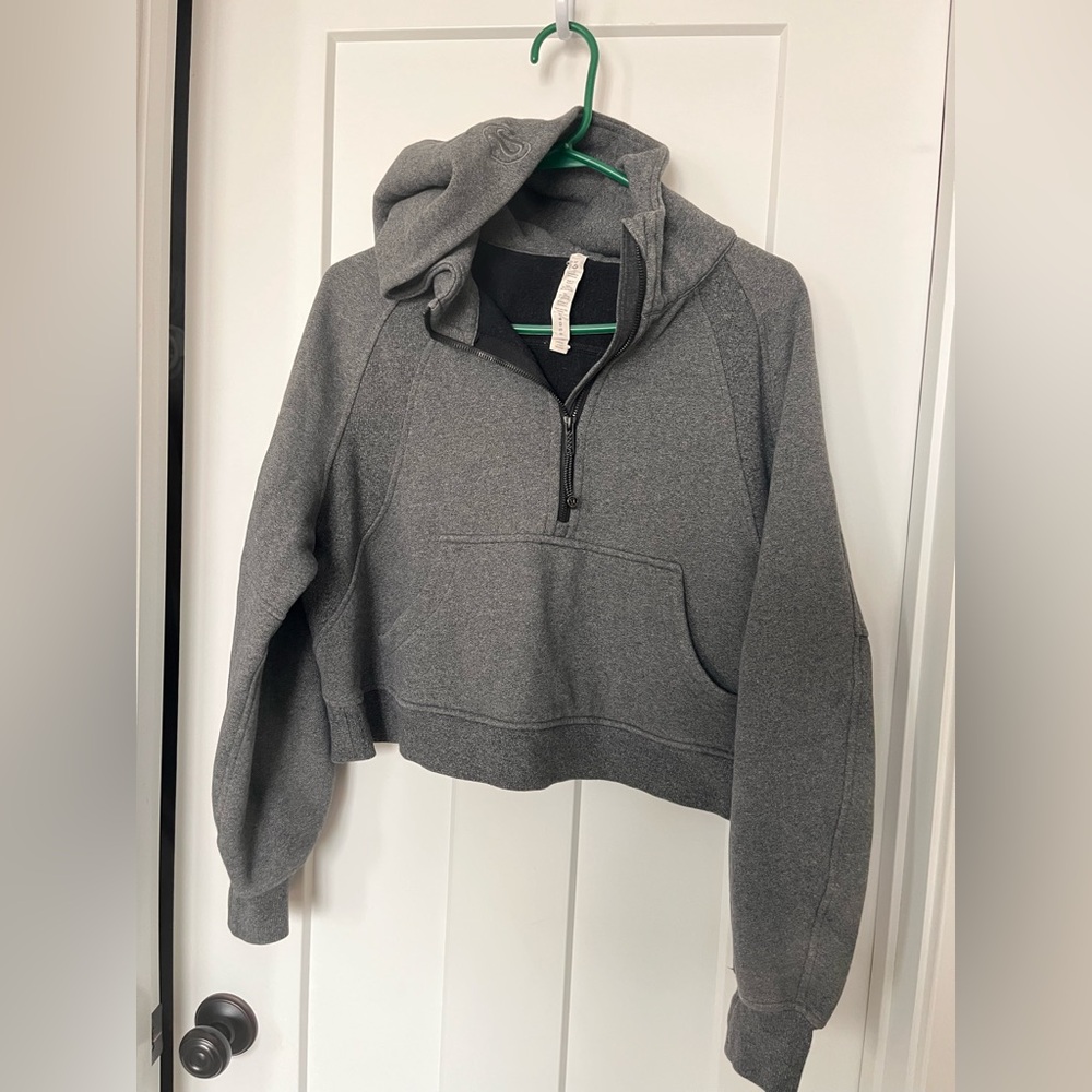 lululemon athletica Gray Cowl Neck Sweater